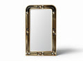 Decorative wall mirror with gold frame for living room and hallway 80 x 50 x 5cm